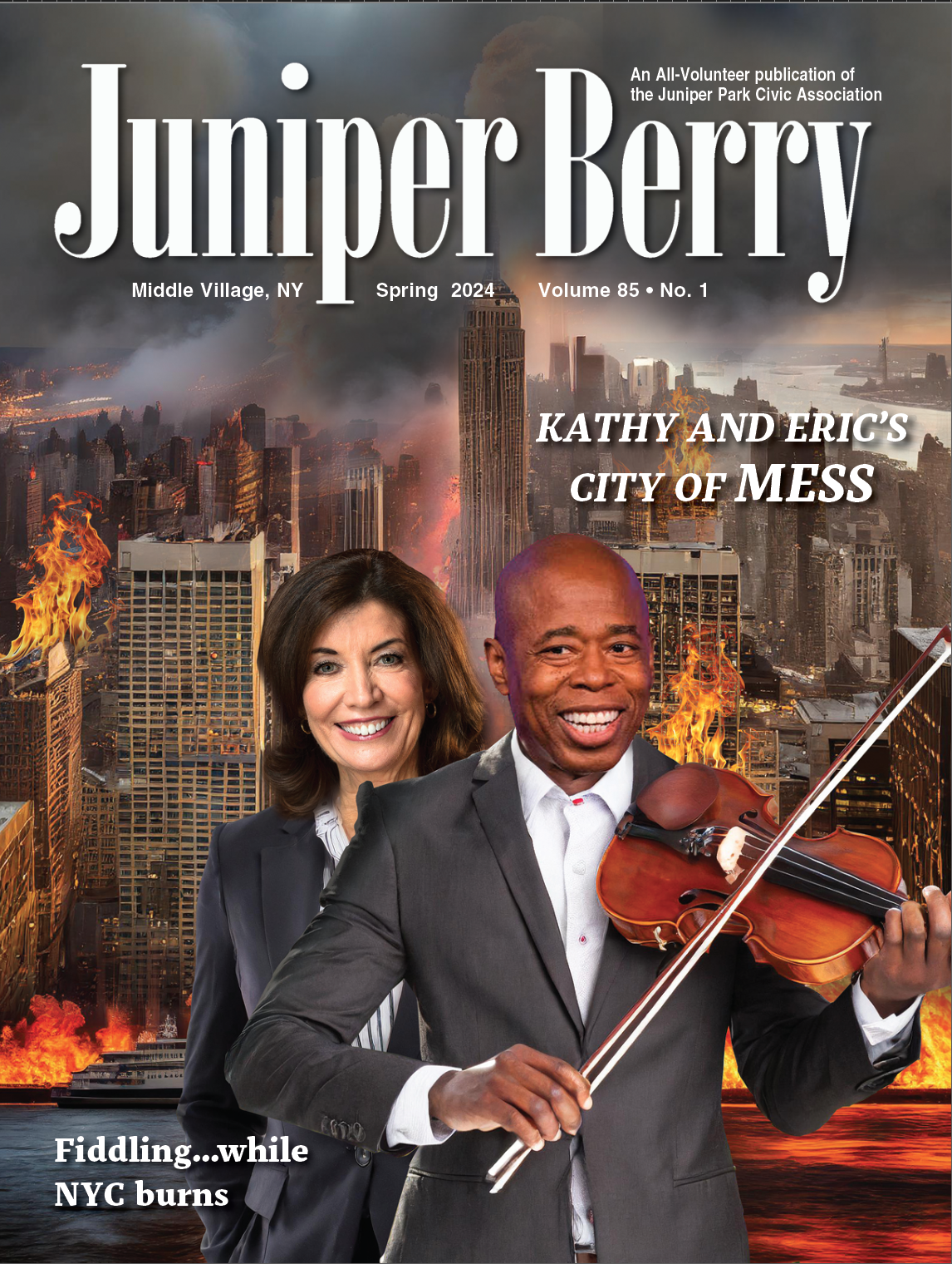 The Juniper Berry March 2024 Cover